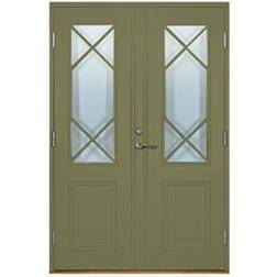 Leksandsdörren Klockaberg Ytterdörr Klarglas S 5020-G70Y V (140x210cm)