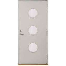 Leksandsdörren Hästberg Ytterdörr Klarglas S 0502-Y50R V (100x210cm)