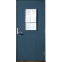Leksandsdörren Västanvik Ytterdörr Cotswoldglas S 6020-B V (100x200cm)