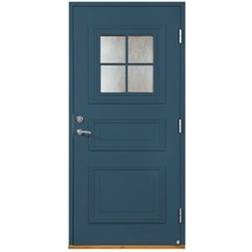 Leksandsdörren Rönnäs Ytterdörr Klarglas S 6020-B V (100x200cm)