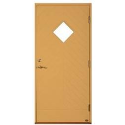 Leksandsdörren Djura Ytterdörr Klarglas S 2040-Y20R V (90x210cm)