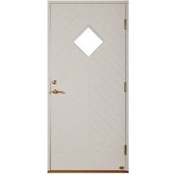Leksandsdörren Djura Ytterdörr Klarglas S 0502-Y50R H (90x200cm)