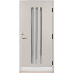 Leksandsdörren Plintsberg Ytterdörr Klarglas S 0502-Y50R V (100x210cm)