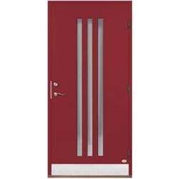 Leksandsdörren Plintsberg Ytterdörr Klarglas S 4050-R V (90x200cm)