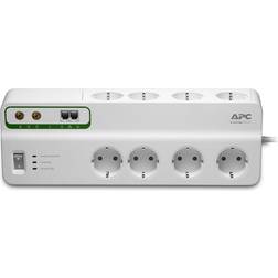 Schneider Electric PMF83VT-GR protection surtension Blanc 8 sortie(s) CA 230 V 3 m, Multiprise