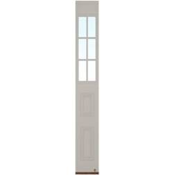 Leksandsdörren Granberg Sidoljus Klarglas S 0502-Y50R H (40x210cm)