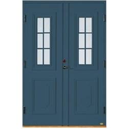 Leksandsdörren Hjortnäs Ytterdörr Cotswoldglas S 6020-B V (130x200cm)