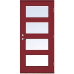 Leksandsdörren Sundnäs Ytterdörr Klarglas S 4050-R V (90x210cm)