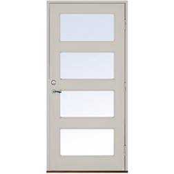 Leksandsdörren Sundnäs Ytterdörr Klarglas S 0502-Y50R V (90x200cm)