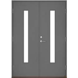 Leksandsdörren Laknäs Ytterdörr Klarglas S 6000-N H (130x210cm)