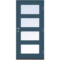 Leksandsdörren Sundnäs Ytterdörr Klarglas S 6020-B H (100x210cm)