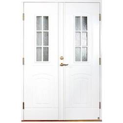 Leksandsdörren Solberga Ytterdörr Cotswoldglas S 0502-Y V (130x200cm)