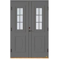 Leksandsdörren Hjortnäs Ytterdörr Cotswoldglas S 6000-N H (150x200cm)