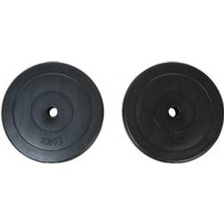 vidaXL 2 X Weight Plates 10 Kg