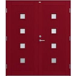 Diplomat Nike Ytterdörr Klarglas S 5040-R, S 0502-Y V (150x200cm)