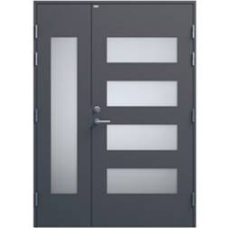 Diplomat Alma Ytterdörr Klarglas S 6502-B H (140x210cm)