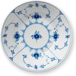 Royal Copenhagen Blue Fluted Plain Dyb tallerken 17cm