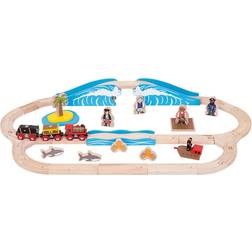 Bigjigs Pirate Train Set