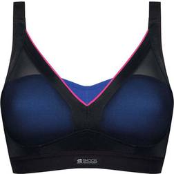 Shock Absorber Active Shaped Support Bra - Black/Blue