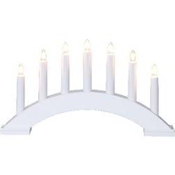 Star Trading Bea White Adventsljusstake 39cm