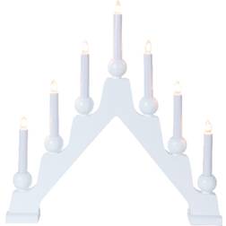 Star Trading Emma White Adventsljusstake 45cm