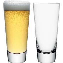 LSA International Madrid Beer Glass 60cl 2pcs