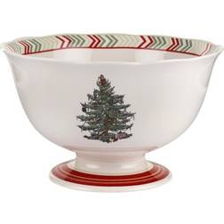 Spode Christmas Jubilee Footed Serveringsskål 18.4cm
