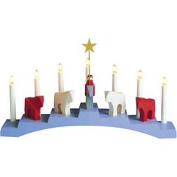 Star Trading Staffans Fålar 656-80 Adventsljusstake 56cm