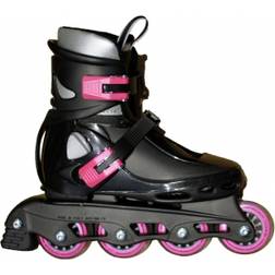 Roxa Pattini in linea Bambino allungabile Beetle nero rosa