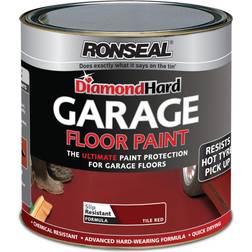 Ronseal Diamond Hard Garage Floor Paint Red 2.5L