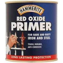 Hammerite Red Oxide Peinture Métal Rouge 0.5L