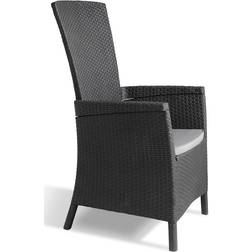Allibert Vermont Poltrona, Sedia da giardino per pranzo