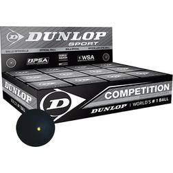 Dunlop COMPETITION Squash Ball 12 pack