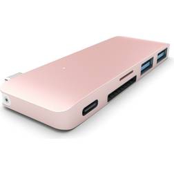 Satechi Hub 5 In 1 Da Usb-c A Usb-c Power Delivery 2 Usb