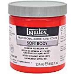 Liquitex Professional Soft Body Acrylic Paint Cadmium Red Medium Hue 237ml