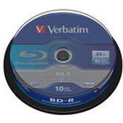 Verbatim BD-R SL 25GB 6x 10 Pack Spindle