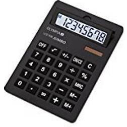 Olympia calculatrice lcd 908 noir 4689