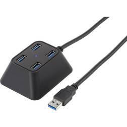 Renkforce Hub USB 3.0 Avec LEDs Desktop 1295719