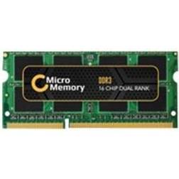 MicroMemory CoreParts DDR3L module 8 Go SO DIMM 204 broches 1600 MHz PC3L-12800 1.35 V mémoire sans tampon non ECC