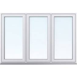 SP Fönster Balans F3 20-14 Aluminium Vridfönster 3-glasfönster 200x140cm