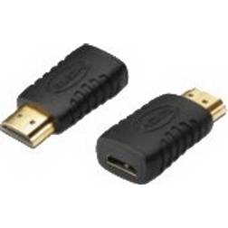MicroConnect HDMI - Mini HDMI M-F Adapter
