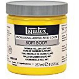 Liquitex Professional Soft Body Acrylic Paint Cadmium Yellow Light Hue 237ml