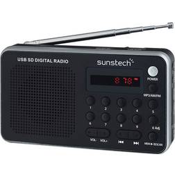 Sunstech RPDS32BL Radio Portable Numérique Bleue