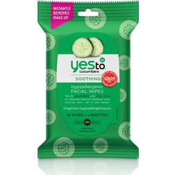 Yes To Cucumbers Hypoallergenic Facial Wipes 10-pack