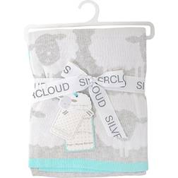 East Coast Nursery Counting Sheep Pram Moses Blanket 70x90cm