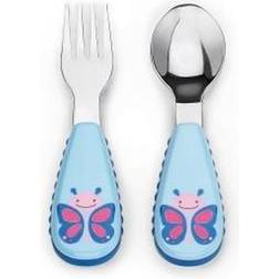 Skip Hop Zootensils Fork & Spoon Blossom Butterfly