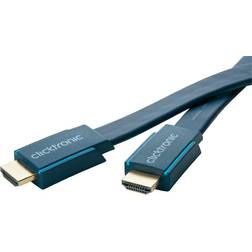 ClickTronic Casual Flat HDMI - HDMI 1m