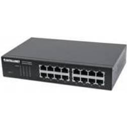 Intellinet 16-Port Gigabit Ethernet Switch 10' and 19' Rackmount