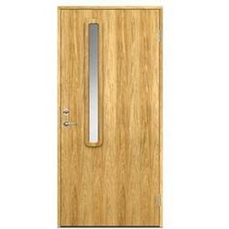 Swedoor Volga Ek Ytterdörr Klarglas H (90x210cm)