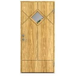 Swedoor Schumann Ek Ytterdörr Klarglas H (90x210cm)